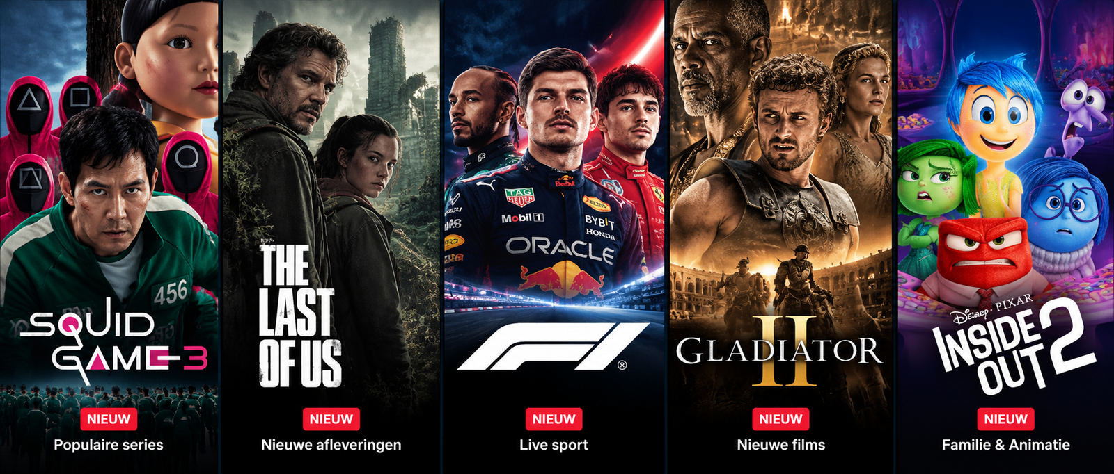 Cinematic Streaming Hits Carousel